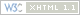 - XHTML 1.1